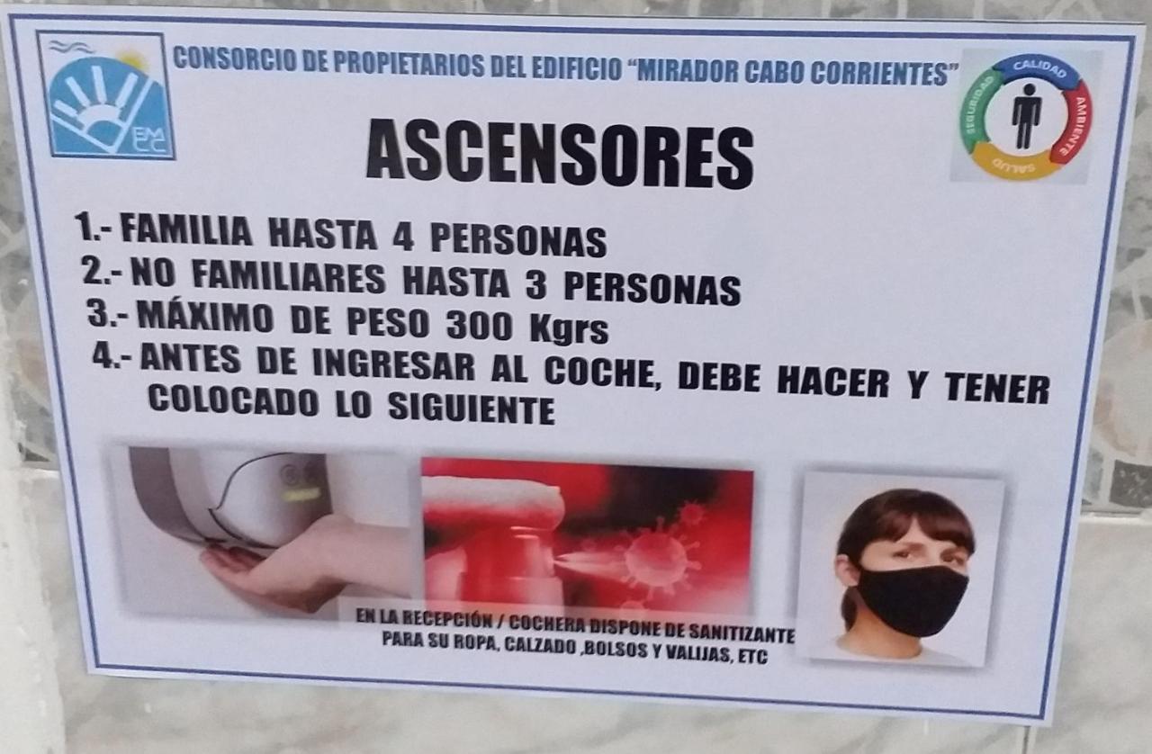 Departamento Cabo Corrientes Con Cochera Cubierta, Solo Alquiler A Familias O Mayores De Veinticinco Anos Мар-дель-Плата Экстерьер фото